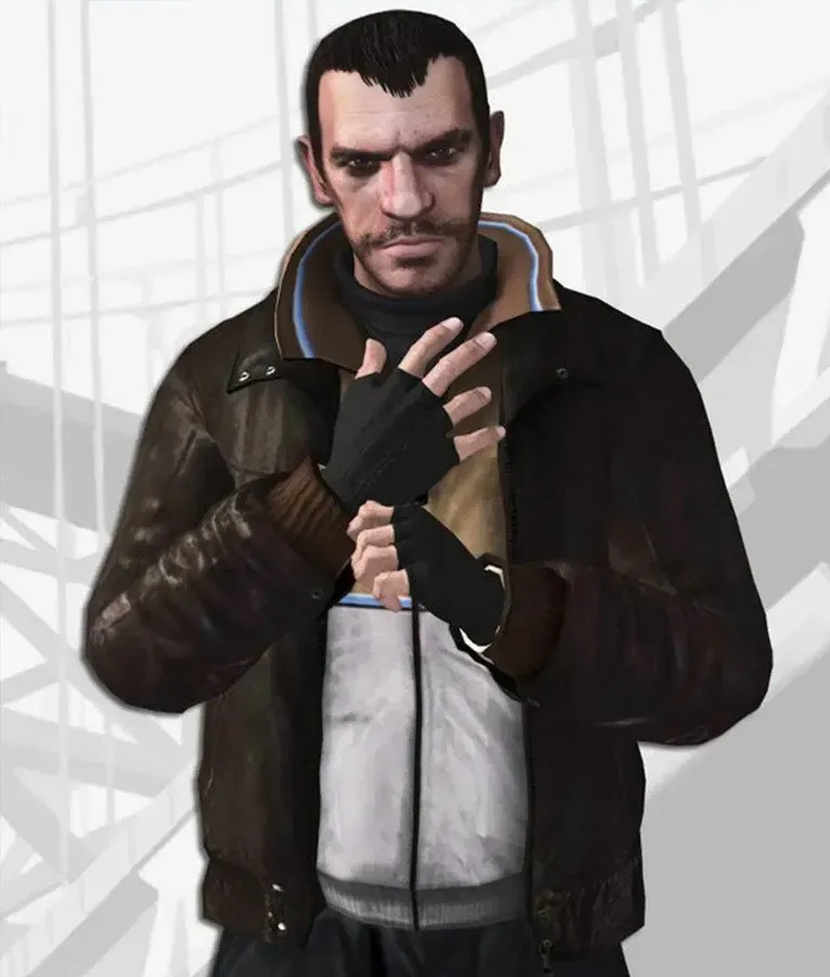 GTA 6 Niko Bellic Leather Jacket