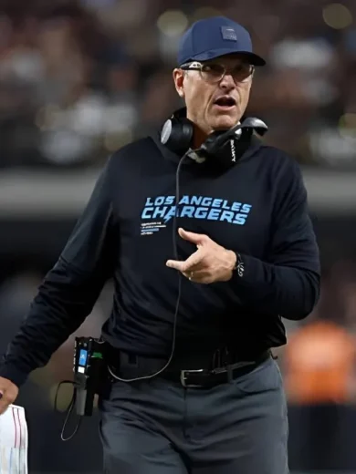 Chargers vs Raiders Jim Harbaugh Hoodie