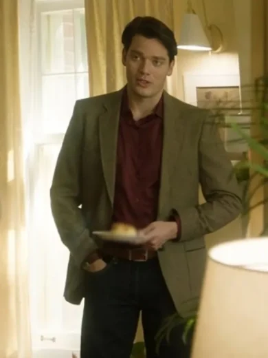 Haunted Wedding 2024 Dominic Sherwood Blazer