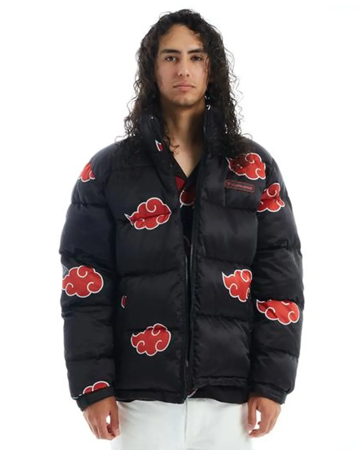 Akatsuki Naruto Puffer Jacket