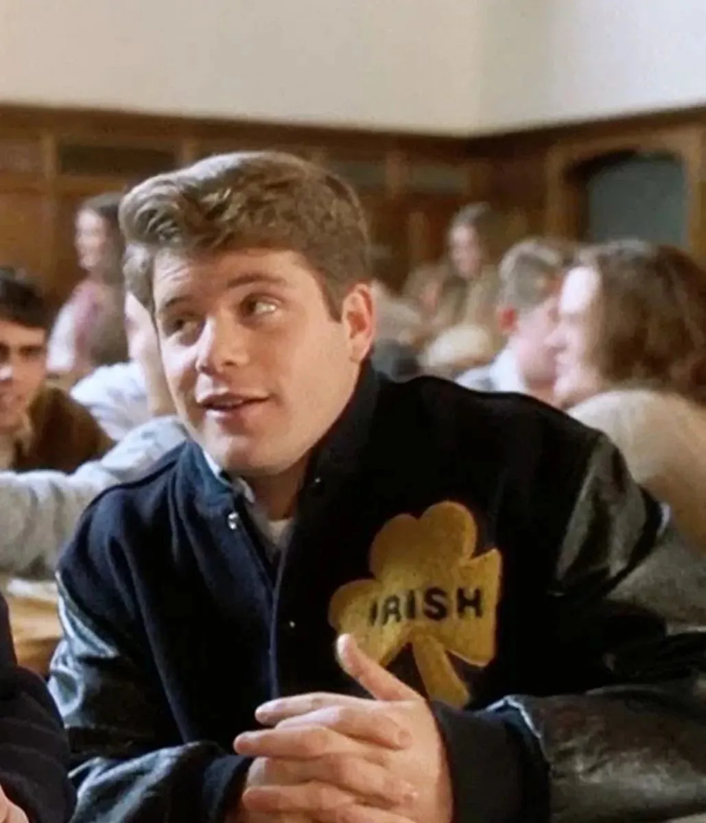 Notre Dame Rudy Irish Bomber Jacket