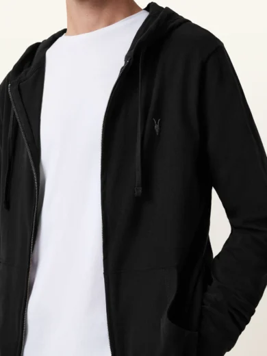 All Saints Zip-Up Hoodie