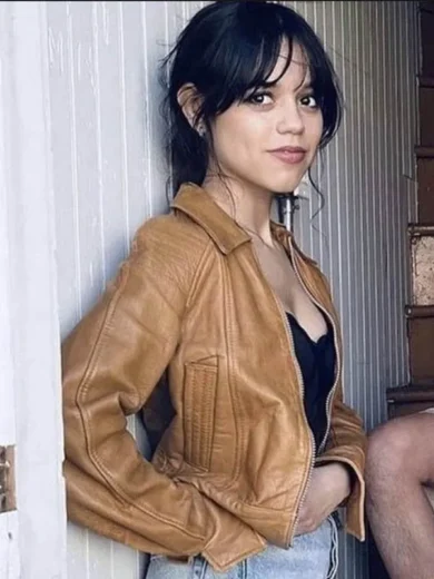 Finestkind 2023 Jenna Ortega Leather Jacket