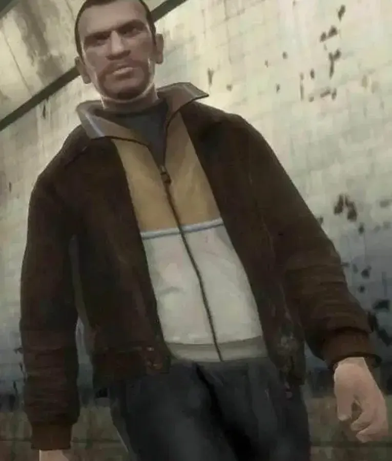 GTA 6 Niko Bellic Leather Jacket