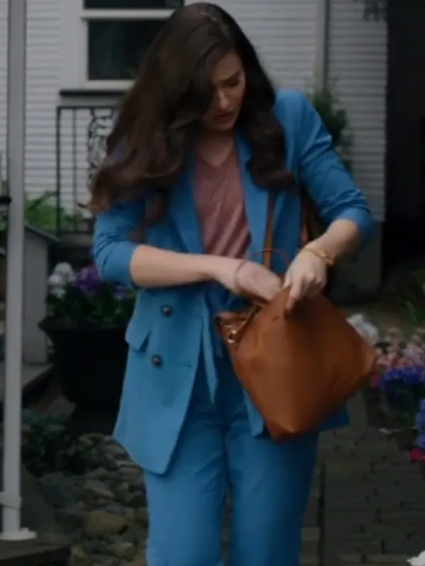 Make Me A Match 2023 Eva Bourne Blue Blazer