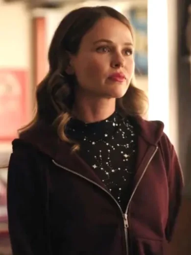 Romance With A Twist 2024 Jocelyn Hudon Maroon Hoodie