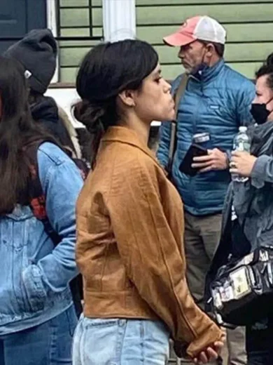 Finestkind 2023 Jenna Ortega Leather Jacket