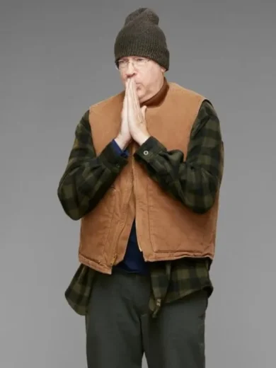 Haul Out The Holly 2023 Stephen Tobolowsky Brown Vest