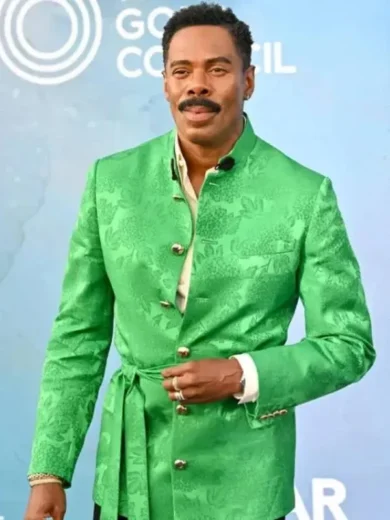 AmfAR Gala Venezia 2025 Colman Domingo Green Blazer