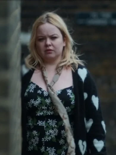 Big Mood 2024 Nicola Coughlan Hearts Cardigan