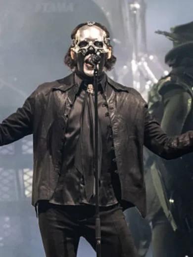 Ghost Skeletour Tour Tobias Forge Leather Jacket