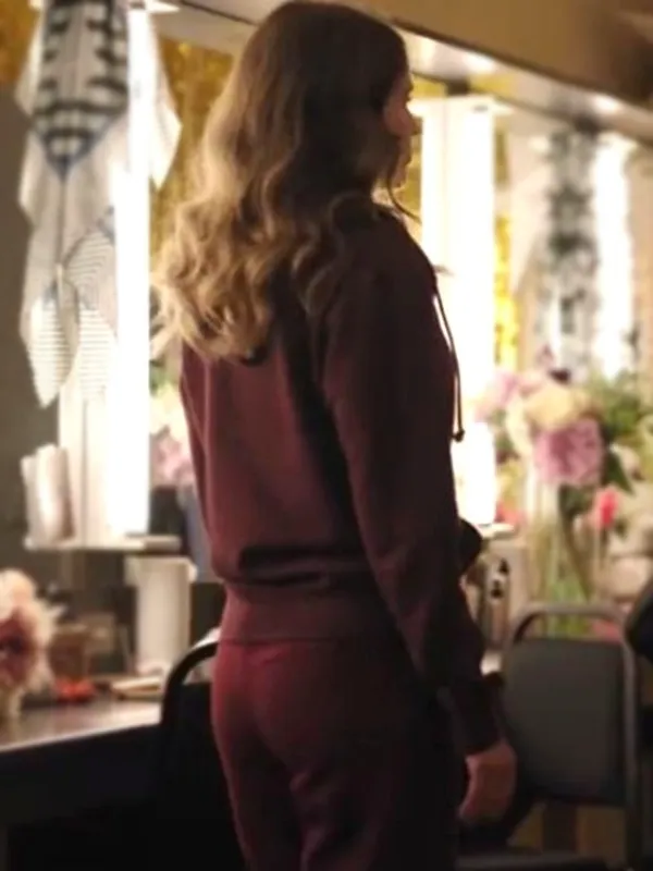 Romance With A Twist 2024 Jocelyn Hudon Maroon Hoodie