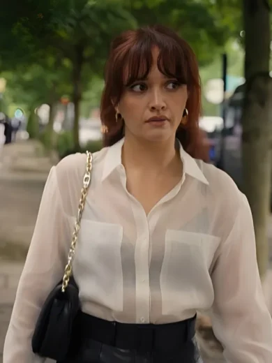The Girlfriend 2025 Olivia Cooke White Shirt