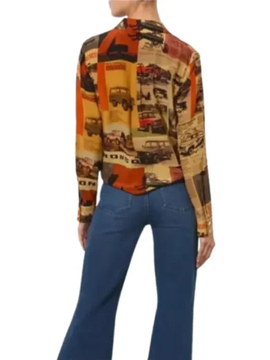 Good Morning America Savannah Chrisley Printed Shirt