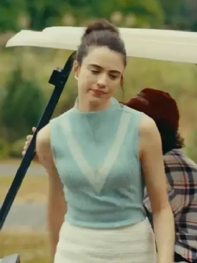 Happy Gilmore 2 Margaret Qualley Sweater Vest