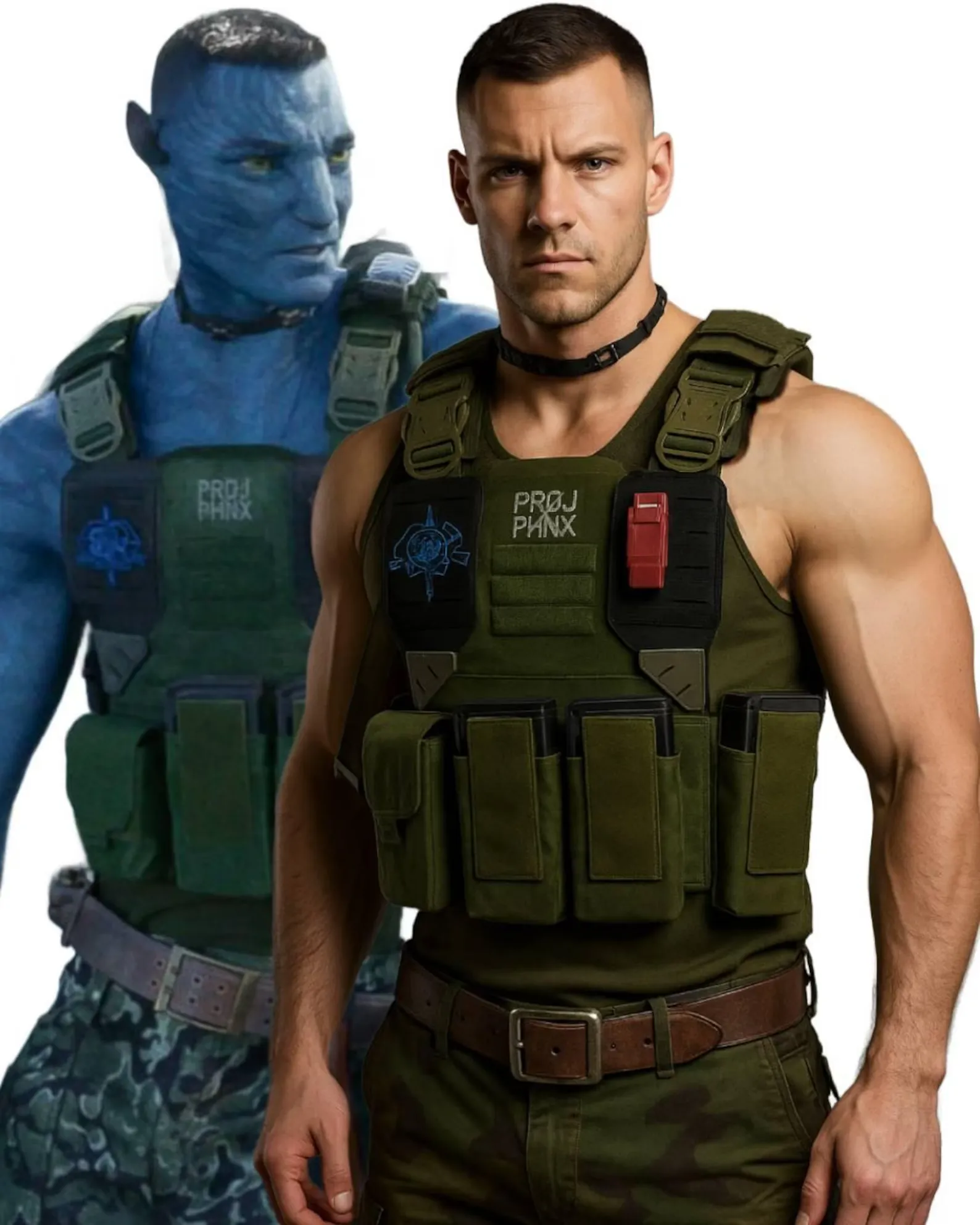 Avatar 3 Inspired Tactical Cotton Vest: Military Cosplay Gear