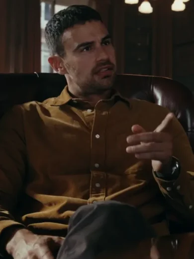 The Gentlemen 2024 Theo James Brown Shirt