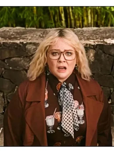 God’s Favorite Idiot Amily Luck Brown Coat