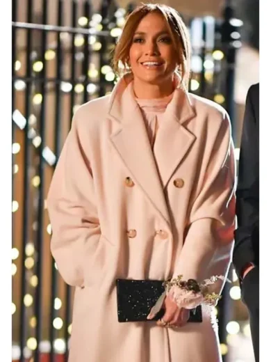 Jennifer Lopez Movie Marry Me 2022 kat Valdez Trench Coat