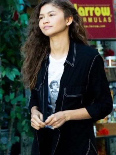 Spider-Man No Way Home Zendaya Blue Jacket