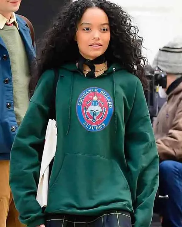 Gossip Girl Zoya Lott Green Hoodie