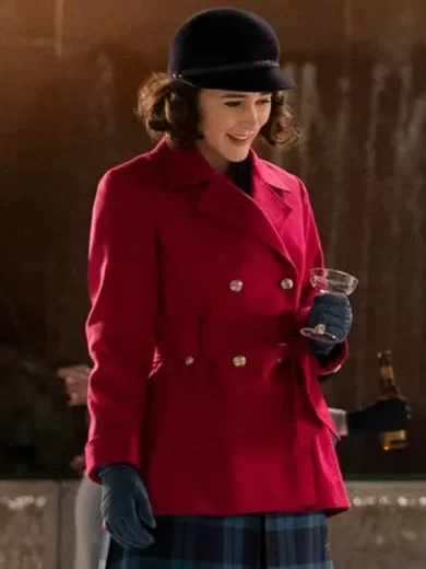 The Marvelous Mrs. Maisel Miriam Red Belted Coat