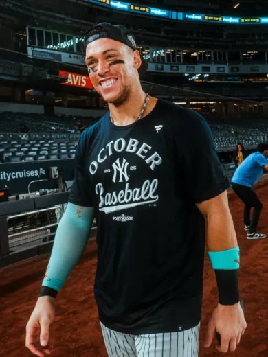 New York Yankees October Baseball T-shirt