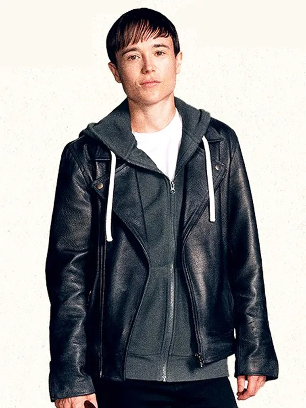 The Umbrella Academy S03 Viktor Hargreeves Leather Jacket - Image 2