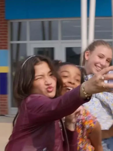 13 The Musical Lucy Hallman Leather Jacket