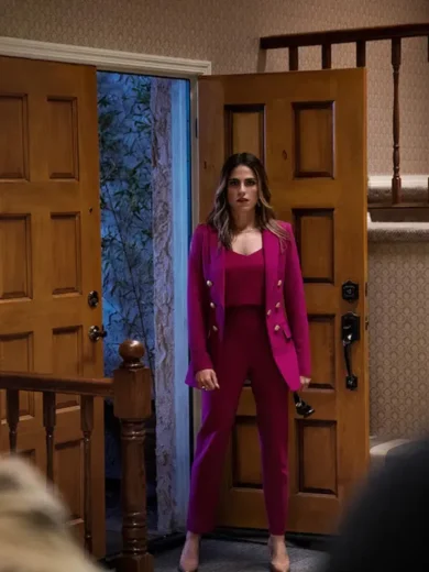 Day Shift 2022 Karla Souza Pink Blazer