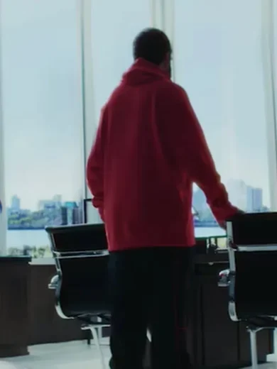 Hustle Stanley Beren Red Hoodie