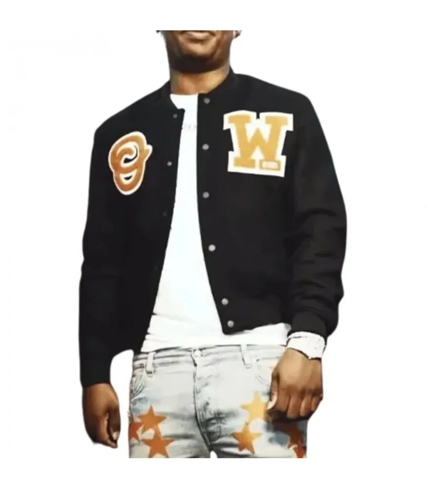 4s up Fredo Bang Varsity Jacket