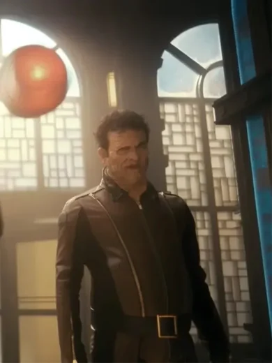 The Umbrella Academy Season 3 Alphonso Leather Jacket