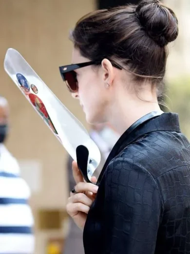 WeCrashed Anne Hathaway Button-up Dress