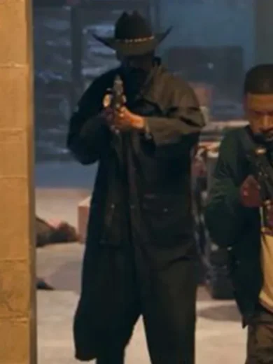 Day Shift 2022 Snoop Dogg Black Coat