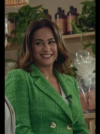 Finding Ola 2022 Hend Sabry Green Blazer