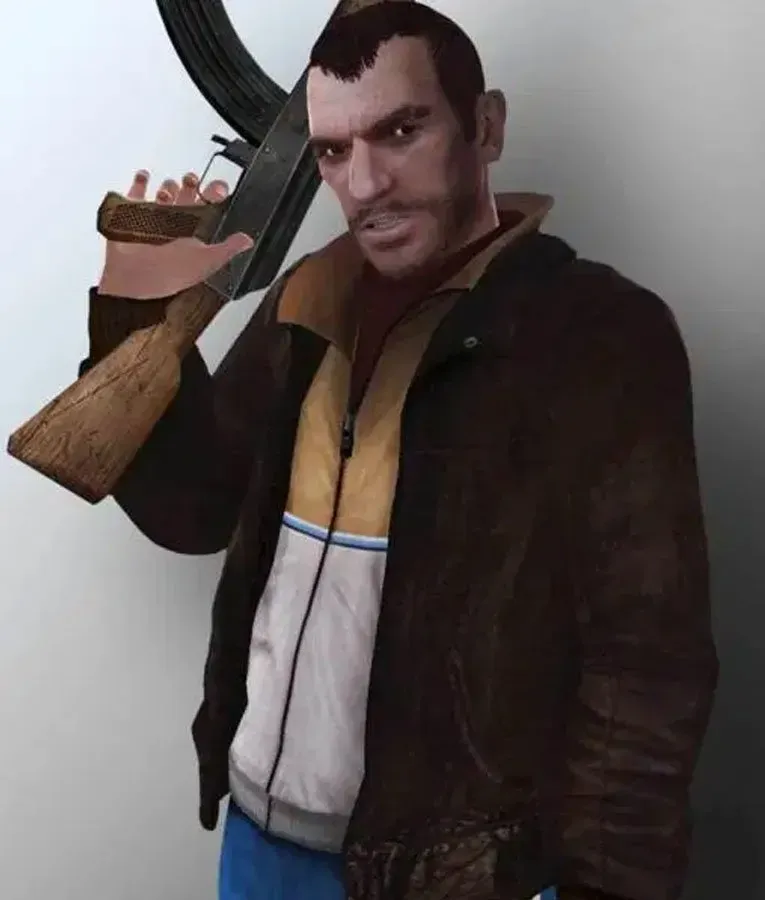 GTA 6 Niko Bellic Leather Jacket