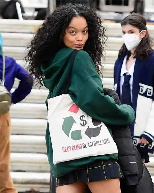 Gossip Girl Zoya Lott Green Hoodie