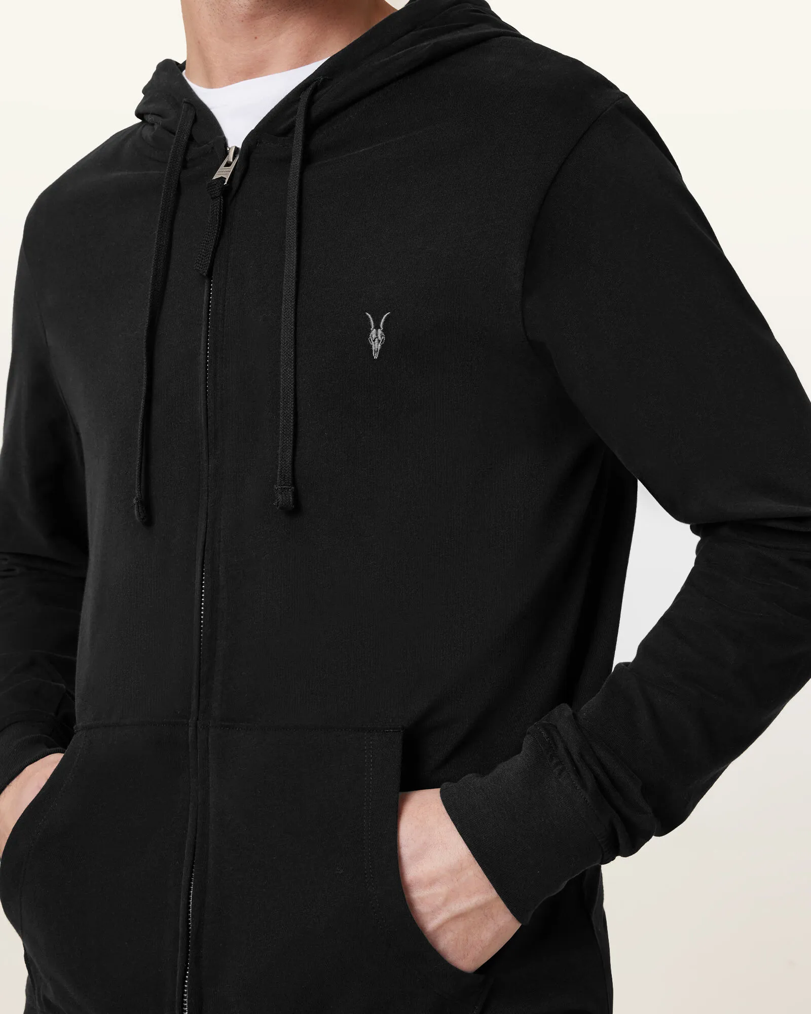 All Saints Zip-Up Hoodie