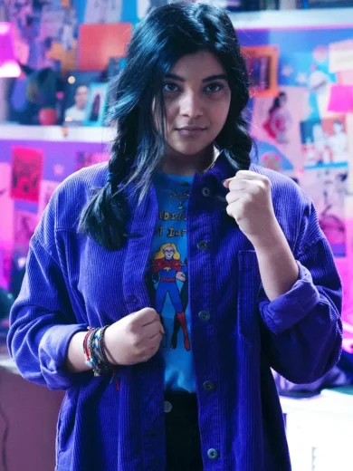 Ms. Marvel Kamala Khan Purple Jacket