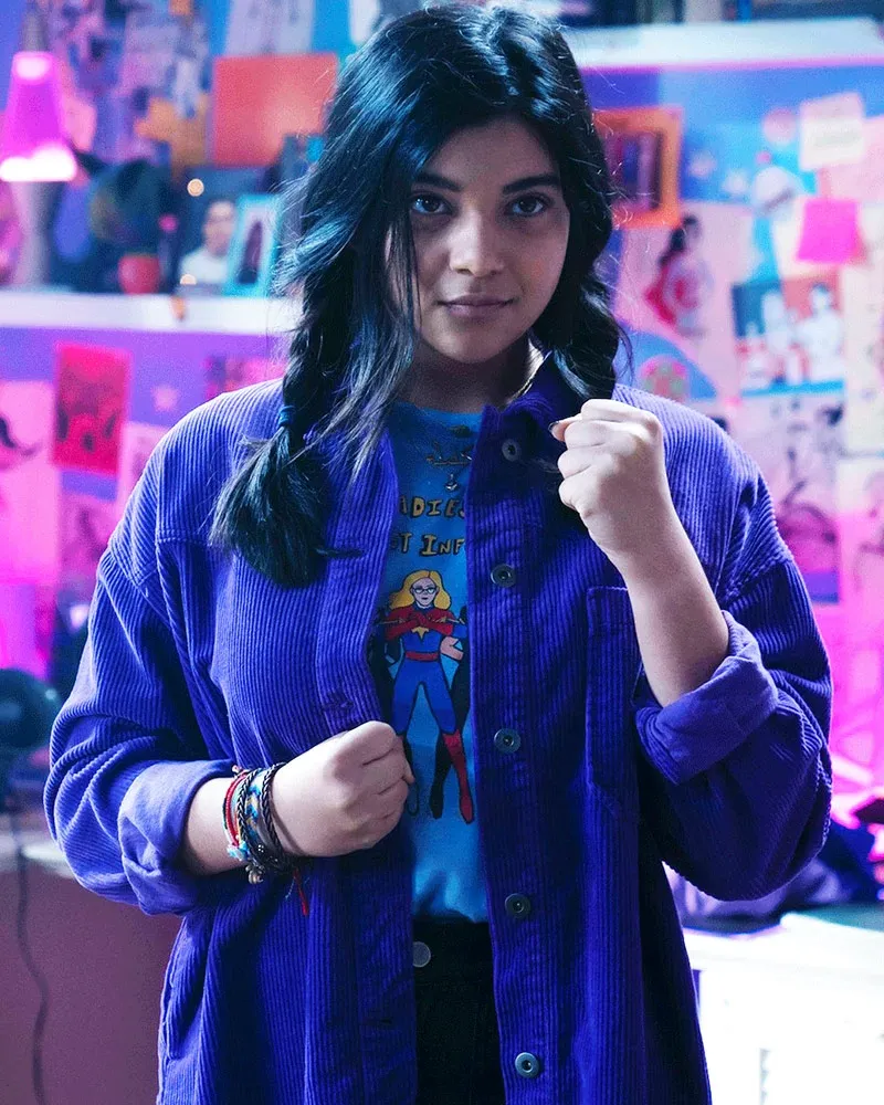Ms. Marvel Kamala Khan Purple Jacket