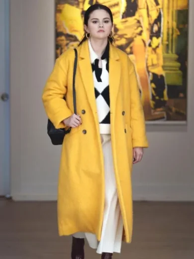Only Murders in the Building S02 Mabel Mora Yellow Coat