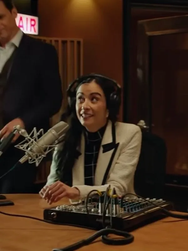 Love and the Radio Star Laura Miyata White Blazer