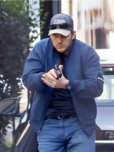 The Terminal List James Reece Blue Jacket