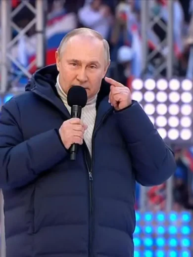 Vladimir Putin Puffer Down Jacket