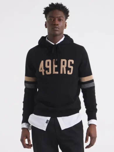 San Francisco 49ers x Todd Snyder Cashmere Hoodie Sweater