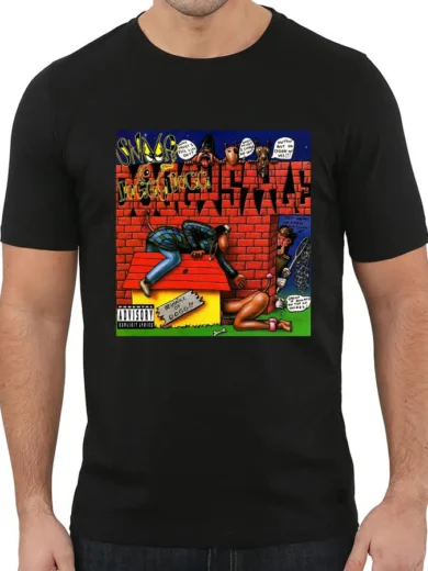 Snoop Dogg Men’s Doggy Style Cover T-Shirt