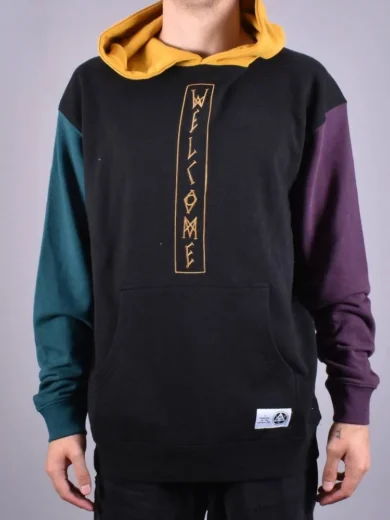 Welcome Quadrant Black Hoodie