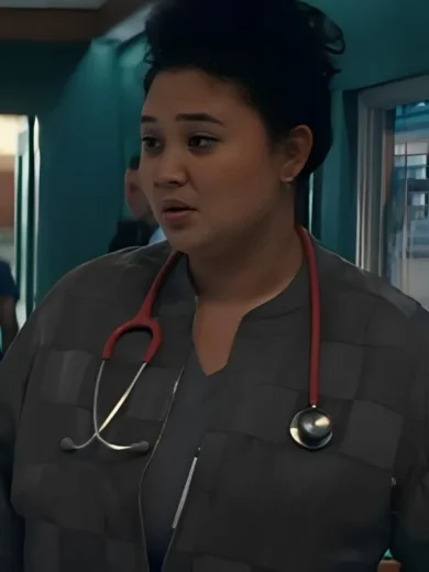 Brilliant Minds Aury Krebs Checkered Bomber Jacket