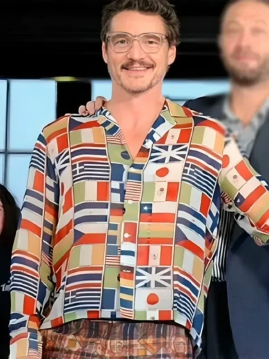 Fantastic Four 2025 Pedro Pascal Flags Shirt